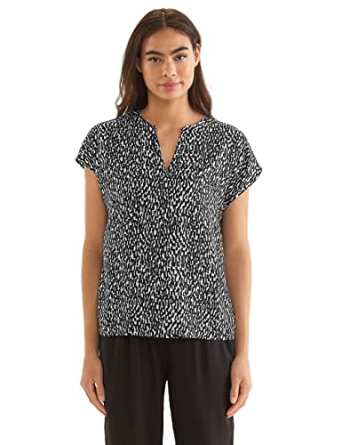 STREET ONE Damen A343850 Blusenshirt, Schwarz, 36 EU von Street One