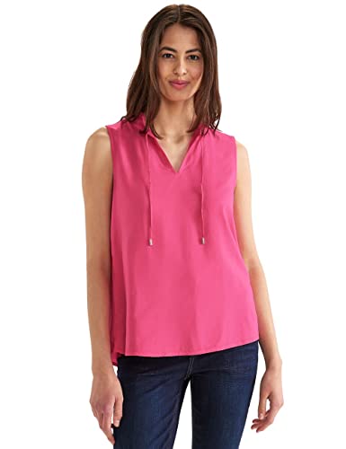 STREET ONE Damen A343923 Blusentop, Berry Rose, 42 von Street One