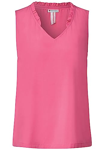 STREET ONE Damen A344045 Blusentop, Berry Rose, 38 EU von Street One