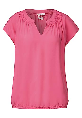 STREET ONE Damen A344057 Blusenshirt, Berry Rose, 40 EU von Street One