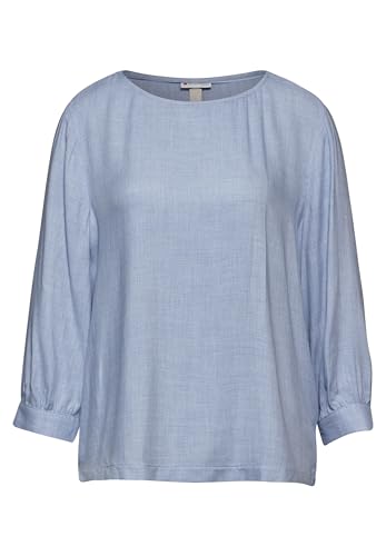 STREET ONE Damen A344953 Melange-Bluse, original Blue, 38 STREET ONE Damen A344953 Melange-Bluse, original Blue, 38 von Street One