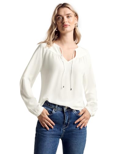 STREET ONE Damen A344960 Raglan-Bluse, Off White, 34 STREET ONE Damen A344960 Raglan-Bluse, Off White, 34 von Street One