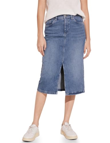 STREET ONE Damen A361463 Jeansrock, mid Blue Washed, 34W von Street One