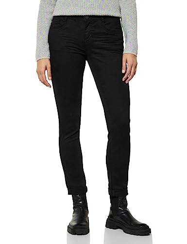 STREET ONE Damen A375881 Jeanshose, Black Rinsed wash, W26/L30 von Street One