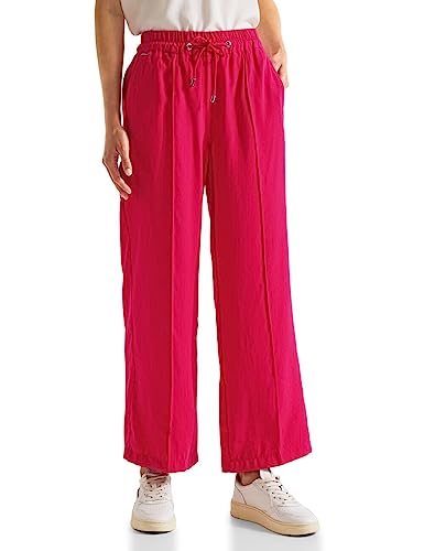 STREET ONE Damen A376643 Culotte Mit Hohem Bund, Intense Berry, 38W / 30L EU von Street One