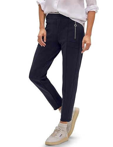 STREET ONE Damen A376859 Scuba Joggpants, deep Blue, 44W x 28L von STREET ONE
