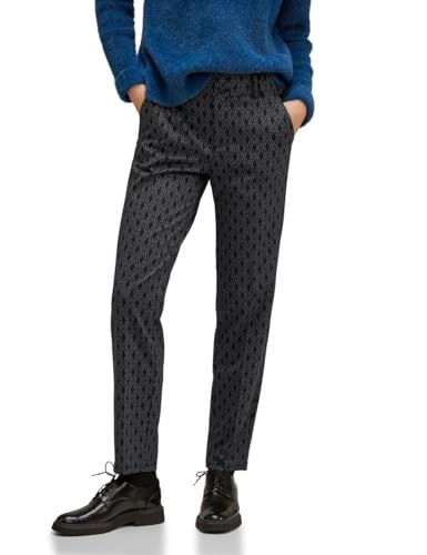 STREET ONE Damen A377039 Chinohose Bedruckt, Anthracite Melange, 40W / 30L STREET ONE Damen A377039 Chinohose Bedruckt, Anthracite Melange, 40W / 30L von STREET ONE