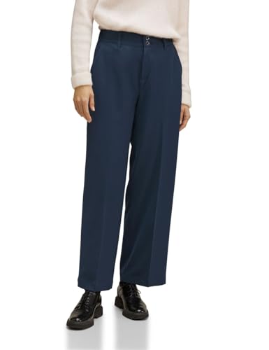 STREET ONE Damen A377043 Twill Hose Straight, Dark Atlantic Blue, 36W / 30L STREET ONE Damen A377043 Twill Hose Straight, Dark Atlantic Blue, 36W / 30L von Street One