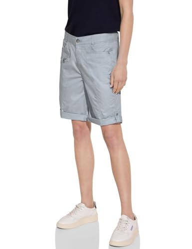 STREET ONE Damen A377223 Sportive Bermuda Shorts, ICY Blue, 38W von Street One