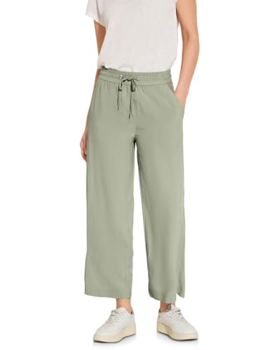 STREET ONE Damen A377224 7/8 Culotte Hose, Soft Moss Green, 42W x 26L von Street One