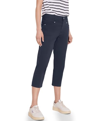 STREET ONE Damen A377580 3/4 Hose, deep Blue, 42W / 22L von Street One