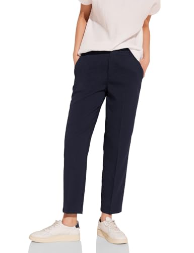 STREET ONE Damen A377587 Hose mit Stretchanteil, deep Blue, 40W x 28L STREET ONE Damen A377587 Hose mit Stretchanteil, deep Blue, 40W x 28L von Street One