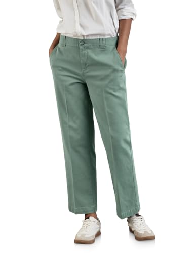 STREET ONE Damen A378090 Hose Casual Fit, Seafoam Green, 38W x 28L von STREET ONE