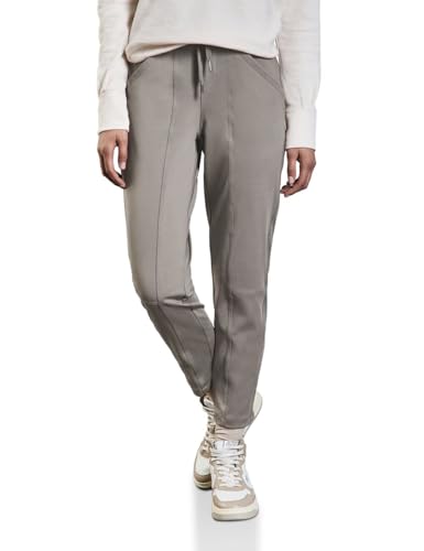 STREET ONE Damen A378518 Hose Im Loose Fit, Ashen Maple Beige, 38W / 28L EU von Street One