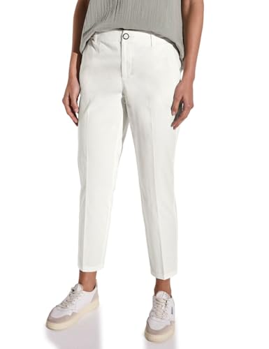 STREET ONE Damen A378680 Softe Twill Chino, Off White, 44W x 28L STREET ONE Damen A378680 Softe Twill Chino, Off White, 44W x 28L von Street One