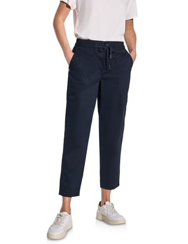 STREET ONE Damen A378683 Hose im Cargo Look, deep Blue, 36W x 28L von STREET ONE
