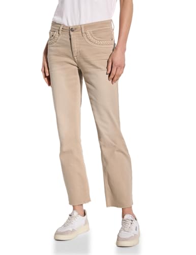STREET ONE Damen A378885 Bootcut Jeans, Barely Beige, 32W x 28L STREET ONE Damen A378885 Bootcut Jeans, Barely Beige, 32W x 28L von Street One