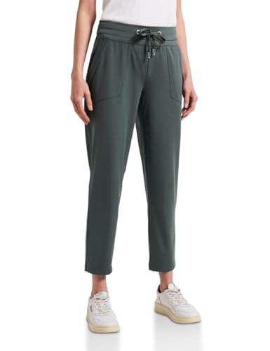 STREET ONE Damen A379054 Hose im Cargo-Look, marshy Green, 40W x 28L von STREET ONE