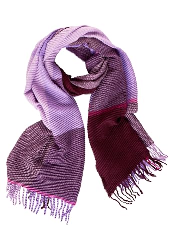 STREET ONE Damen A572249 Mode-Schal, plummy Wine, A von Street One