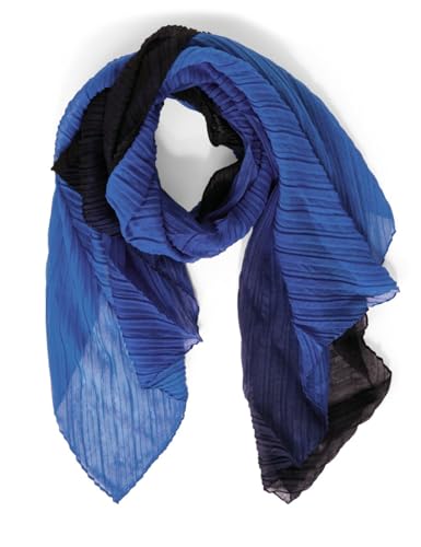 STREET ONE Damen A572327 Plissee Schal, deep Blue, A von Street One