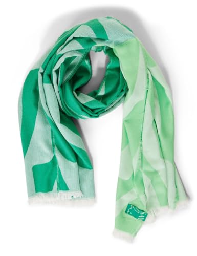 STREET ONE Damen Jacquard Schal, Fresh Spring Green, A von STREET ONE