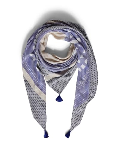 STREET ONE Damen A572434 Print Dreieckstuch, Intense royal Blue, A von STREET ONE
