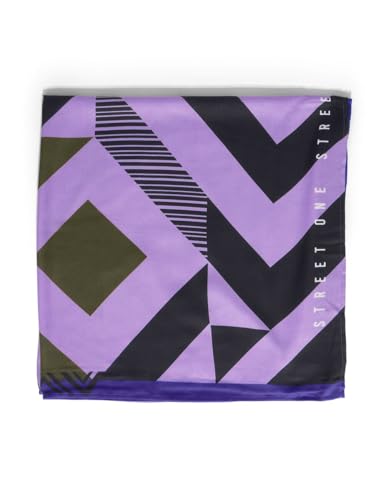 STREET ONE Damen A572481 Bedrucktes Tuch, Shiny Lilac, A STREET ONE Damen A572481 Bedrucktes Tuch, Shiny Lilac, A von Street One
