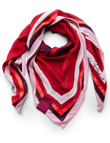 STREET ONE Damen A572597 Bedrucktes Tuch, Autumn red, A STREET ONE Damen A572597 Bedrucktes Tuch, Autumn red, A von Street One