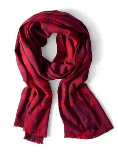 STREET ONE Damen A572600 Karierter Schal, Autumn red, A STREET ONE Damen A572600 Karierter Schal, Autumn red, A von Street One
