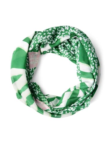 STREET ONE Damen A572654 Bedruckter Loop Schal,Mehrfarbig,A von STREET ONE