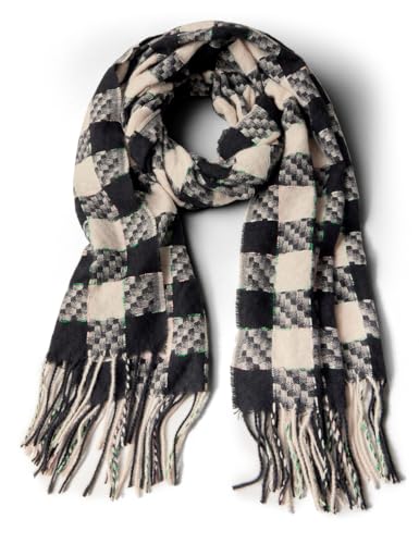 STREET ONE Damen A572660 Langer Madras Schal,Mehrfarbig,A von STREET ONE