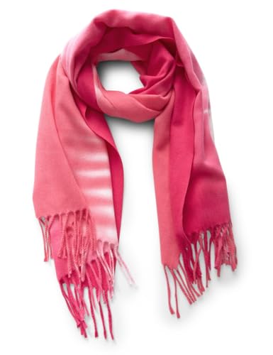 STREET ONE Damen A572723 LTD QR Cosy Dip Dye Longscarf, Power Berry, A von STREET ONE