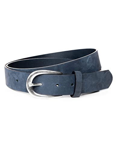 STREET ONE Damen A580675 Ledergürtel, Grey Blue, 100 von Street One