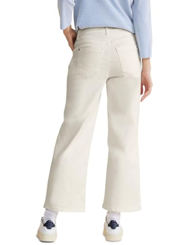 STREET ONE Damen Culotte Jeans, soft ecru washed, 28W / 26L von Street One