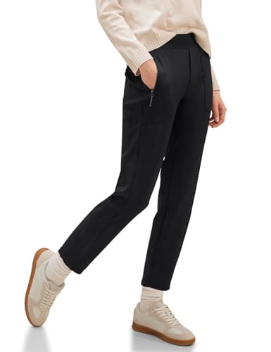 STREET ONE Damen Joggpants Black 46 von STREET ONE
