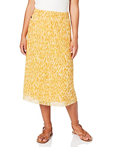 STREET ONE Damen Midi Rock, Sulphur Yellow, 40 von Street One