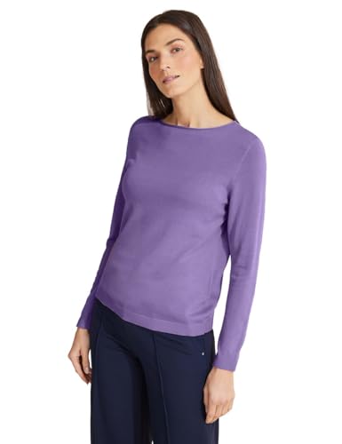 STREET ONE Damen Strickpullover, shiny lilac, 34 von Street One