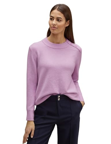 STREET ONE Damen Strickpullover Soft Rose Melange 36 von Street One