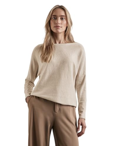 STREET ONE Damen A303050 Dolman Pullover,Weiß, 46 von Street One
