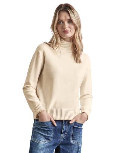 STREET ONE Damen A302829 Pullover mit Stehkragen,Mehrfarbig, 40 von Street One