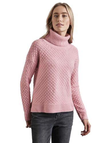 STREET ONE Damen A303046 Strukturpullover,Rosa, 34 STREET ONE Damen A303046 Strukturpullover,Rosa, 34 von Street One