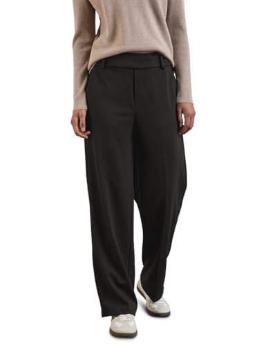Street One Damen A378199 Hose im Casual Fit, Black, 40 von Street One