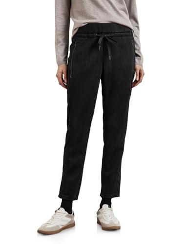 STREET ONE Hose im Velours-Look von STREET ONE