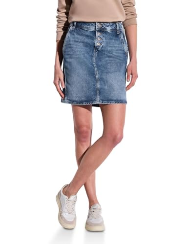 STREET ONE Female A361703 Jeansrock, Medium Blue Authentic Wash, 40W EU STREET ONE Female A361703 Jeansrock, Medium Blue Authentic Wash, 40W EU von STREET ONE