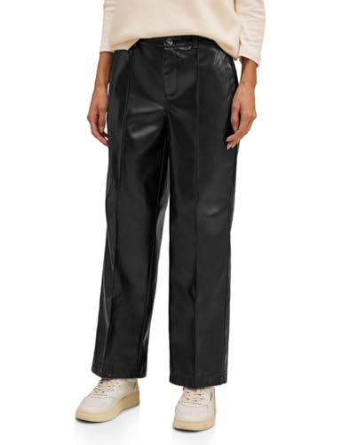 STREET ONE Kunstlederhose Straight von STREET ONE