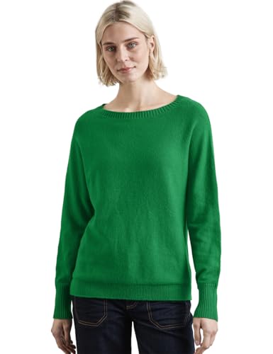 STREET ONE Damen A302839 Dolman Pullover,Grün, 36 STREET ONE Damen A302839 Dolman Pullover,Grün, 36 von Street One