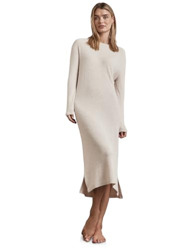 Street One Damen A144209 Langes Strickkleid, Oak beige Melange, 42 von Street One