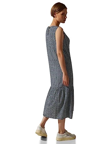 STREET ONE Damen A143690 Midikleid Bedruckt, meta Lilac, 40 von STREET ONE