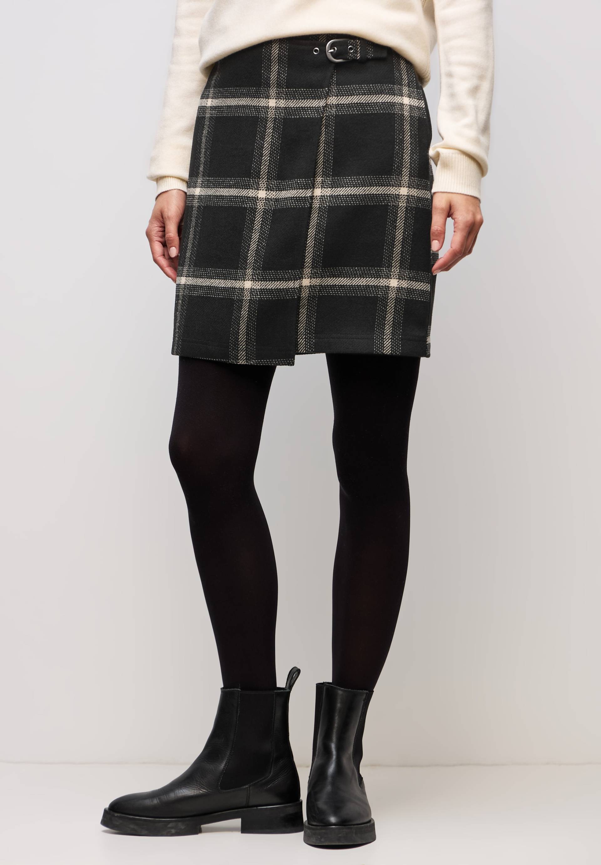 STREET ONE Minirock, mit Karomuster von Street One