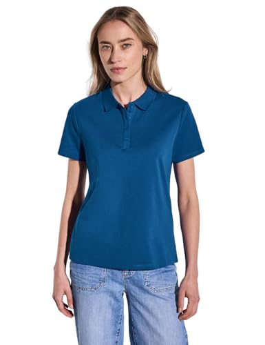 STREET ONE Poloshirt mit Rippstruktur von Street One